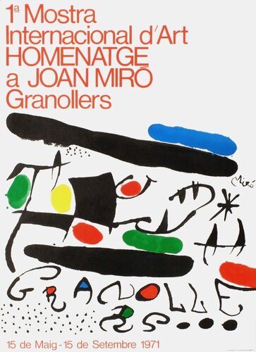 Expo 71 - Muestra International de arte von Joan Miró, Druck kaufen auf Singulart