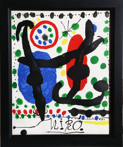 Marlborough Exhibition di Joan Miró, Stampa in vendita su Singulart
