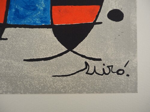 Femme à l'oisea Joan Miró