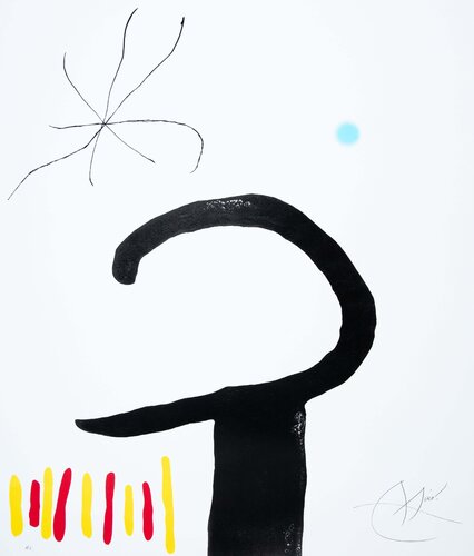 Jardin espagnol à l'étoile Joan Miró