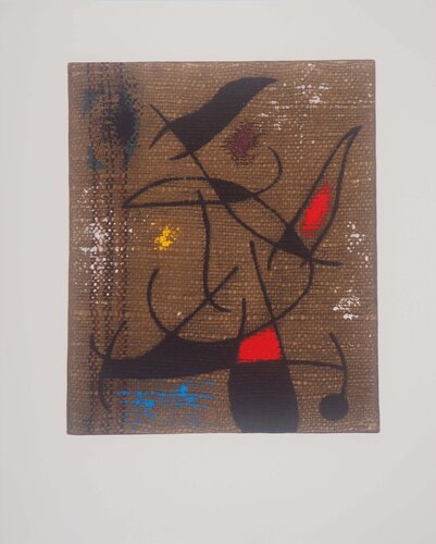 Femme et oiseaux, Lithographie signée by Joan Miró, Print for Sale on Singulart