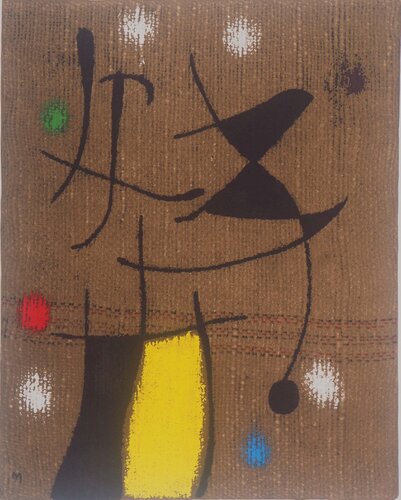 Femme au téléphone by Joan Miró, Print for Sale on Singulart