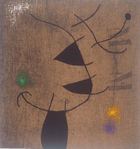 Femme dans le vent Joan Miró