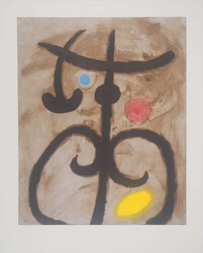 Soeurs jumelles, Lithographie signée by Joan Miró, Print for Sale on Singulart