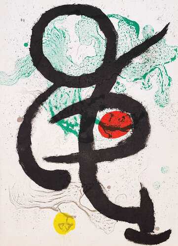 Danse Barbare (from Artigas) (Surrealist Art, Abstract Expressionism, Modern Art) by Joan Miró, Print for Sale on Singulart