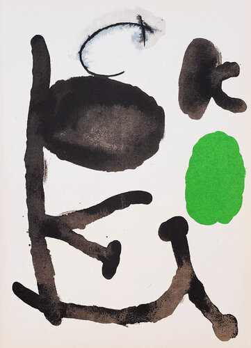Lithographier Originale (Surrealist Art, Abstract Expressionism, Modern Art) par Joan Miró, Édition en vente sur Singulart