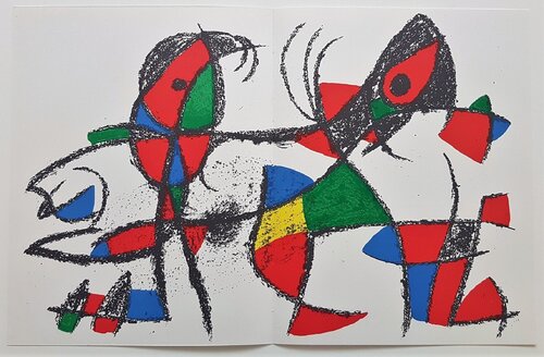 Lithographie Originale X Joan Miró