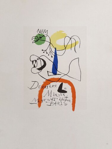 AF 1954 - Derrière le Miroir de Joan Miró, Impresión a la venta en Singulart