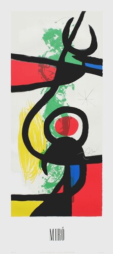 Les grandes manoeuvres by Joan Miró, Print for Sale on Singulart