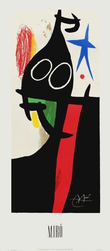 Le sarrasin à l'étoile bleue di Joan Miró, Stampa in vendita su Singulart