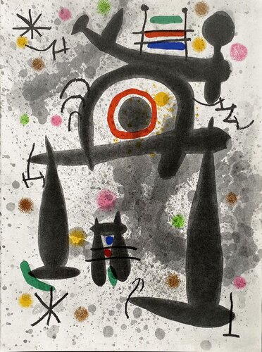 DLM195 - Pronominale ancrure de Joan Miró, Impresión a la venta en Singulart