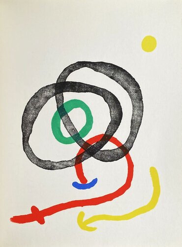 DLM169 - Femme et oiseau von Joan Miró, Druck kaufen auf Singulart