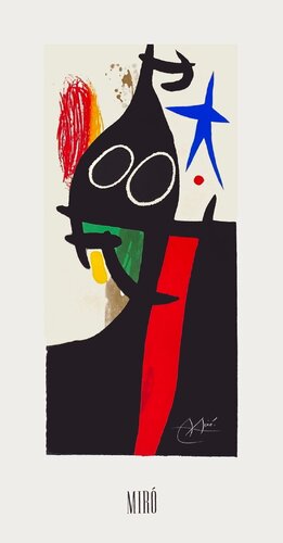Le sarrasin à l'étoile bleue II de Joan Miró, Impresión a la venta en Singulart