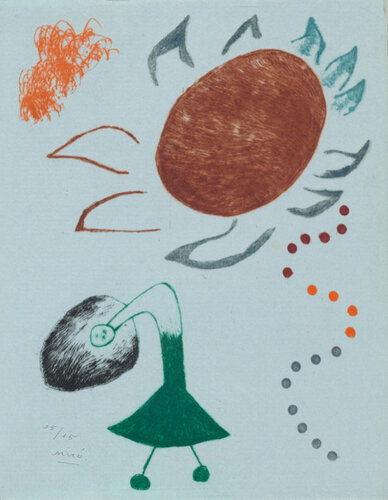 Untitled from Au Paradis des Fantômes di Joan Miró, Stampa in vendita su Singulart