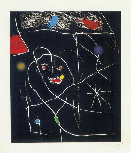 El Pi de Formentor - Arbre Sublim di Joan Miró, Stampa in vendita su Singulart