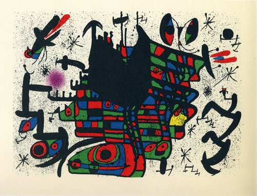 Homenatge a Joan Prats#13 di Joan Miró, Stampa in vendita su Singulart
