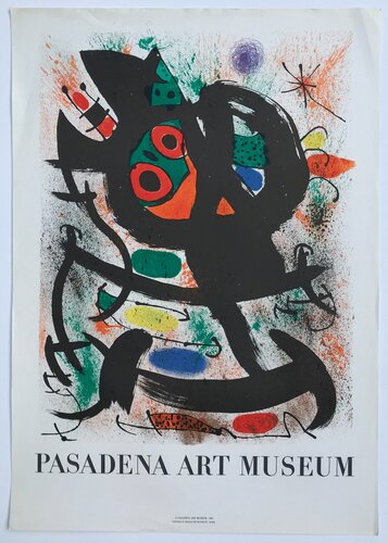 Pasadena Art Museum van Joan Miró, Afdruk te koop op Singulart