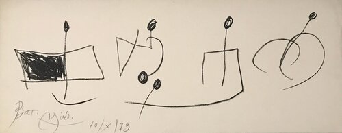 Les Penalites de l'Enfer ou Les Nouvelles-Hebrides 17 van Joan Miró, Afdruk te koop op Singulart