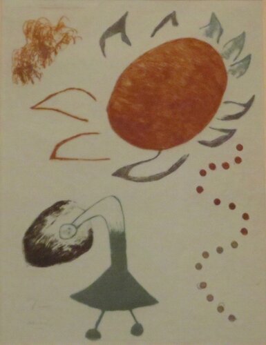 Untitled from Au Paradis des fantomes van Joan Miró, Afdruk te koop op Singulart