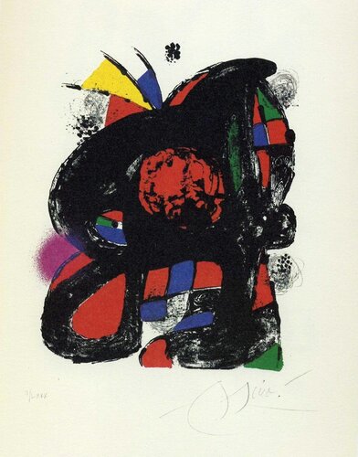 Miró Litògraf IV van Joan Miró, Afdruk te koop op Singulart