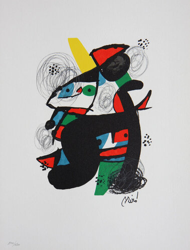 La Melodie Acide (M. 1222) di Joan Miró, Stampa in vendita su Singulart
