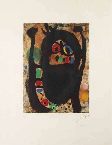 La Femme aux Bijoux di Joan Miró, Stampa in vendita su Singulart