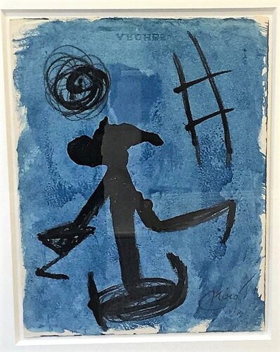 Femme, Échelle de l’Évasion di Joan Miró, Altri media in vendita su Singulart