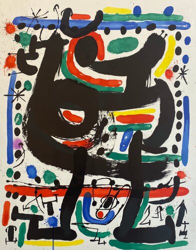 Affiche pour Mourlot par Joan Miró, Édition en vente sur Singulart