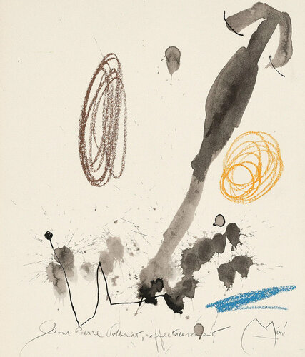 Quelques Fleurs pour des Amis: Pierre Volboudt. (#32) van Joan Miró, Afdruk te koop op Singulart