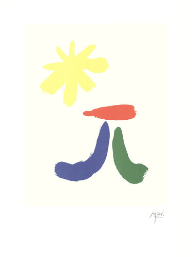 Illustrated Poems-"Parler Seul" XIV van Joan Miró, Afdruk te koop op Singulart