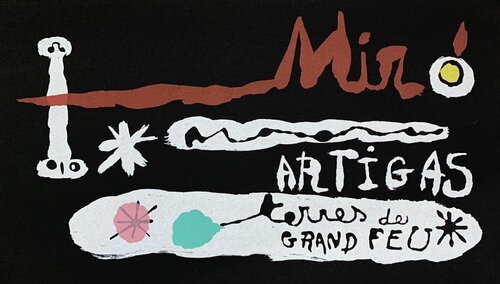 Terres de grand feu di Joan Miró, Stampa in vendita su Singulart