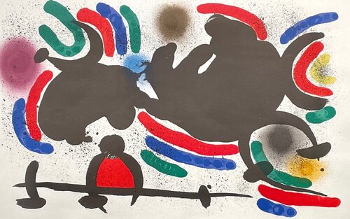 Lithografia Original IV van Joan Miró, Afdruk te koop op Singulart