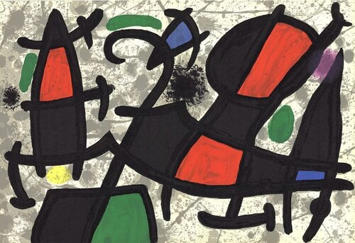 Derrière le Miroir, nº 186 van Joan Miró, Afdruk te koop op Singulart