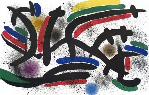 Lithograph I, Number IX van Joan Miró, Afdruk te koop op Singulart