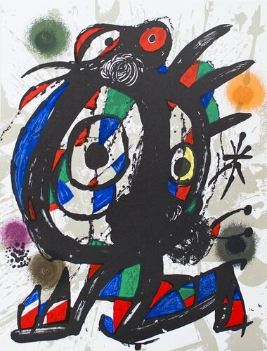 Litografia original I van Joan Miró, Afdruk te koop op Singulart