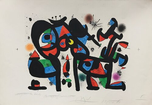 Magie Blanche I van Joan Miró, Afdruk te koop op Singulart