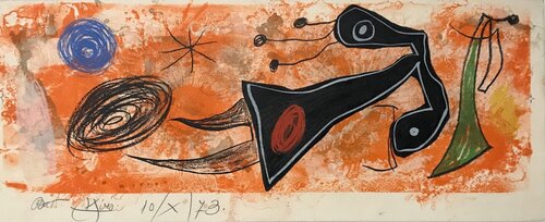 Les Penalites de l'Enfer ou Les Nouvelles-Hebrides 30 van Joan Miró, Afdruk te koop op Singulart