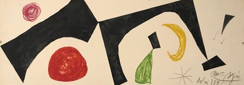 Les Penalites de l'Enfer ou Les Nouvelles-Hebrides 7 van Joan Miró, Afdruk te koop op Singulart