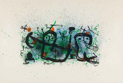 Ma De Proverbis (Plate 7) van Joan Miró, Afdruk te koop op Singulart