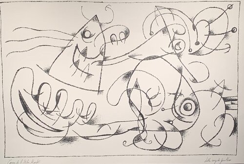 Ubu Roi Plate II di Joan Miró, Stampa in vendita su Singulart