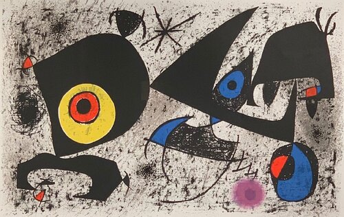 Hommage a Miro di Joan Miró, Stampa in vendita su Singulart
