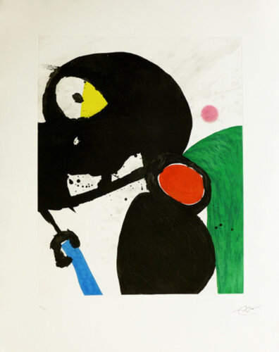La mangeuse de crabes di Joan Miró, Stampa in vendita su Singulart