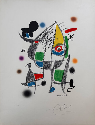 Maravillas con variaciones acrósticas En El Jardín de Miró di Joan Miró, Stampa in vendita su Singulart