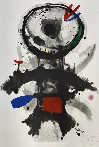 The riddled angel van Joan Miró, Afdruk te koop op Singulart