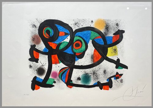 LA TRIPLE ROUE I van Joan Miró, Afdruk te koop op Singulart