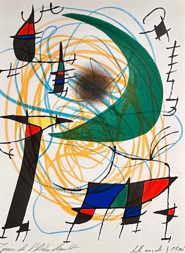 La Lune Verte van Joan Miró, Afdruk te koop op Singulart