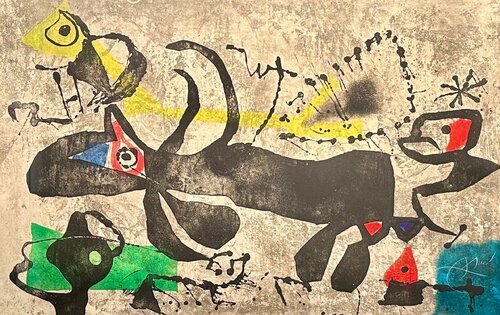 Els Gossos IV di Joan Miró, Stampa in vendita su Singulart