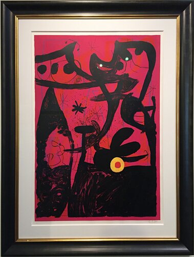 Mannequin Parade In Istanbul (M629) di Joan Miró, Stampa in vendita su Singulart