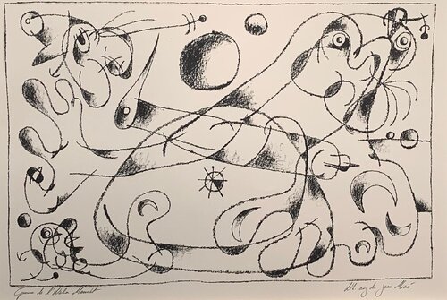 Ubu Roi Plate X di Joan Miró, Stampa in vendita su Singulart