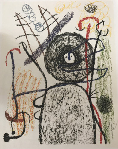 Album 21, plate 14 - M1139 di Joan Miró, Stampa in vendita su Singulart